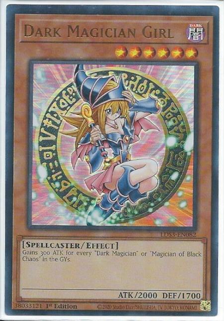 Yugioh - Dark Magician Girl *Ultra Rare* LDS3-EN082 (NM)