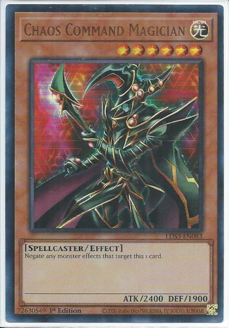 Yugioh - Chaos Command Magician *Ultra Rare* LDS3-EN083 (NM)