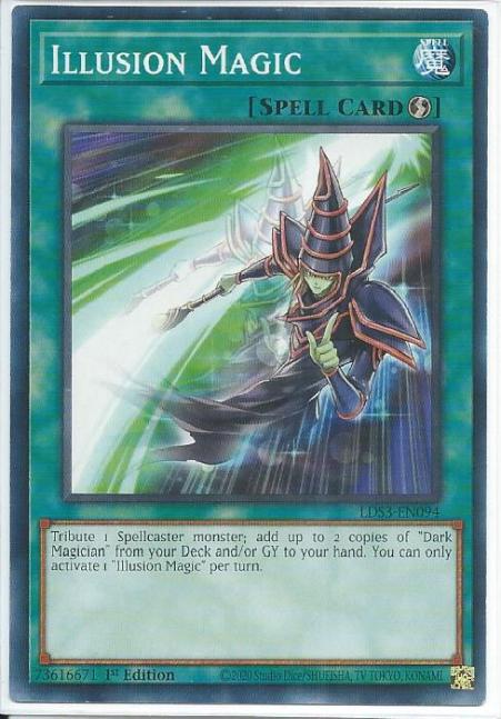 Yugioh - Illusion Magic *Common* LDS3-EN094 (NM)
