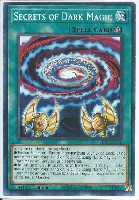 Yugioh - Secrets of Dark Magic *Common* LDS3-EN096 (NM)