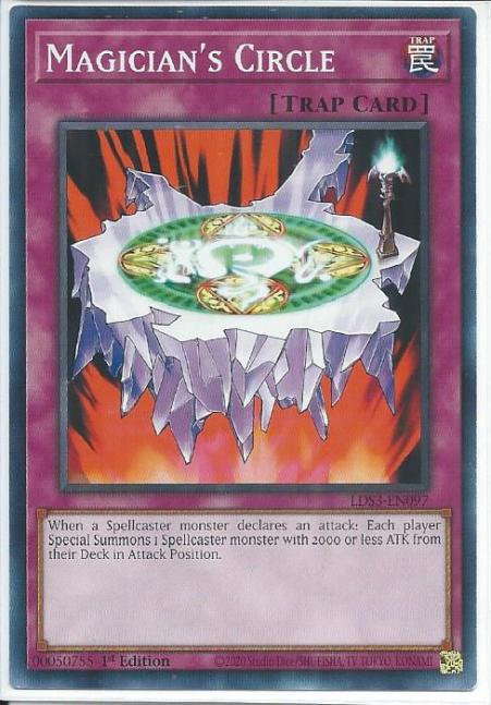 Yugioh - Magician's Circle *Common* LDS3-EN097 (NM/M)