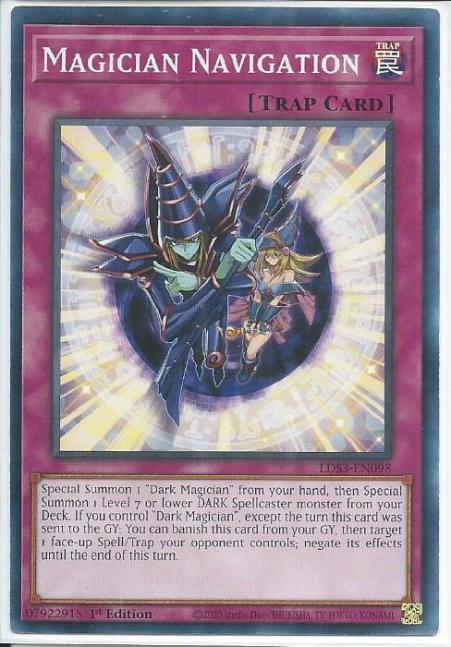 Yugioh - Magician Navigation *Common* LDS3-EN098 (NM/M)