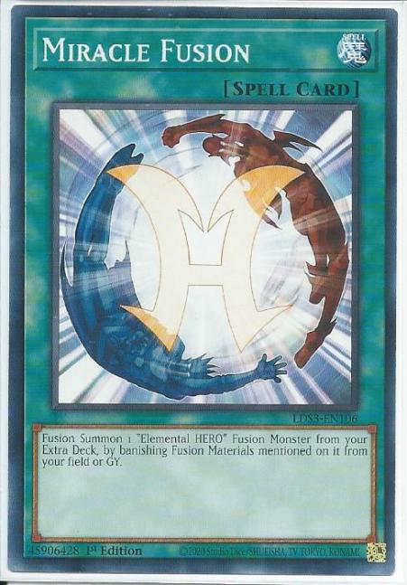 Yugioh - Miracle Fusion *Common* LDS3-EN106 (NM)