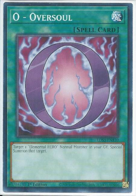 Yugioh - O - Oversoul *Common* LDS3-EN110 (NM)