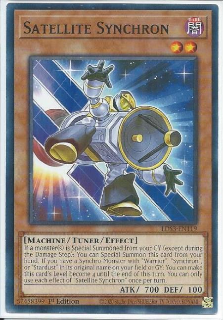 Yugioh - Satellite Synchron *Common* LDS3-EN119 (NM)