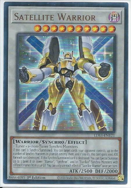 Yugioh - Satellite Warrior *Ultra Rare* LDS3-EN121 (NM/M)
