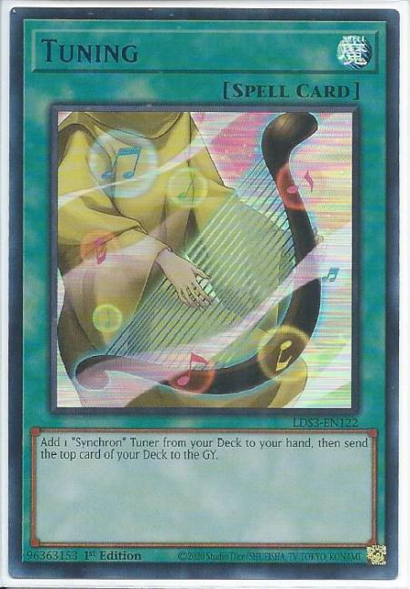 Yugioh - Tuning *Blue Ultra Rare* LDS3-EN122 (NM)