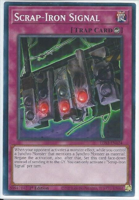 Yugioh - Scrap-Iron Signal *Common* LDS3-EN124 (NM/M)