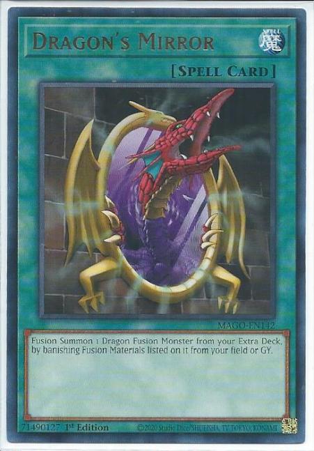 Yugioh - Dragon's Mirror *Rare* MAGO-EN142 (NM)