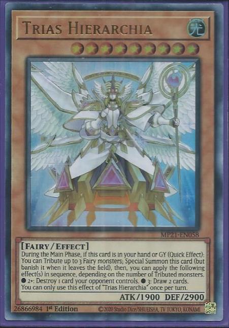 Yugioh - Trias Hierarchia *Ultra Rare* MP21-EN058 (NM/M)