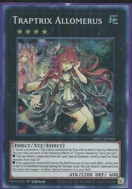 Yugioh - Traptrix Allomerus *Super Rare* MP21-EN068 (NM/M)