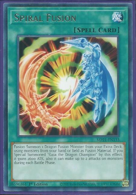 Yugioh - Spiral Fusion *Rare* MP21-EN133 (NM/M)