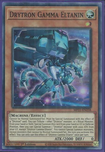 Yugioh - Drytron Delta Altais *Super Rare* MP21-EN239 (NM/M)
