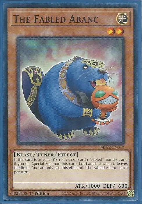 Yugioh - The Fabled Abanc *Common* MP22-EN010 (NM/M)