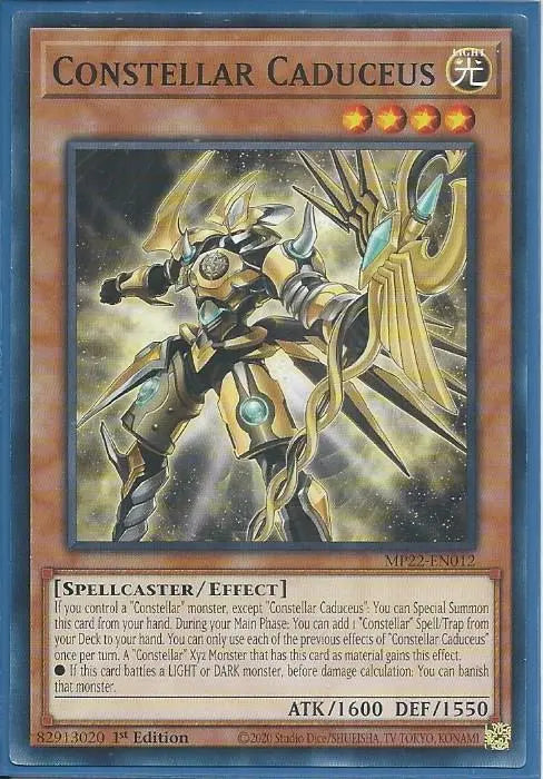 Yugioh - Constellar Caduceus *Common* MP22-EN012 (NM/M)