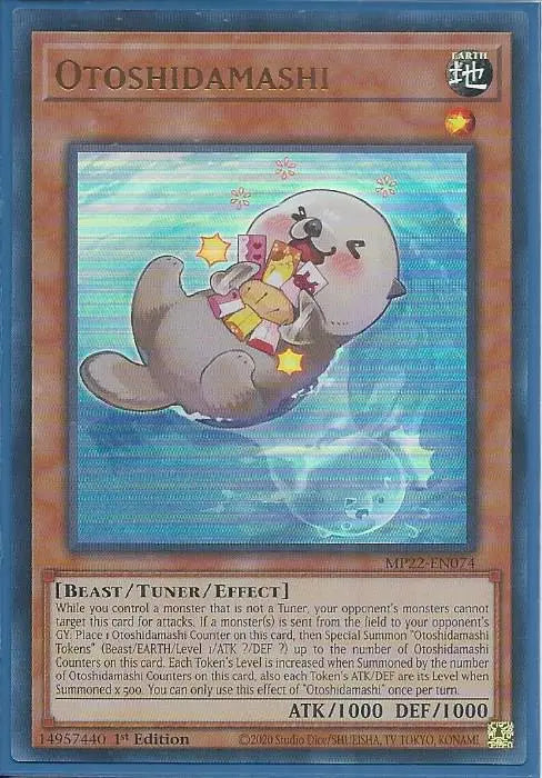 Yugioh - Otoshidamashi *Ultra Rare* MP22-EN074 (NM/M)