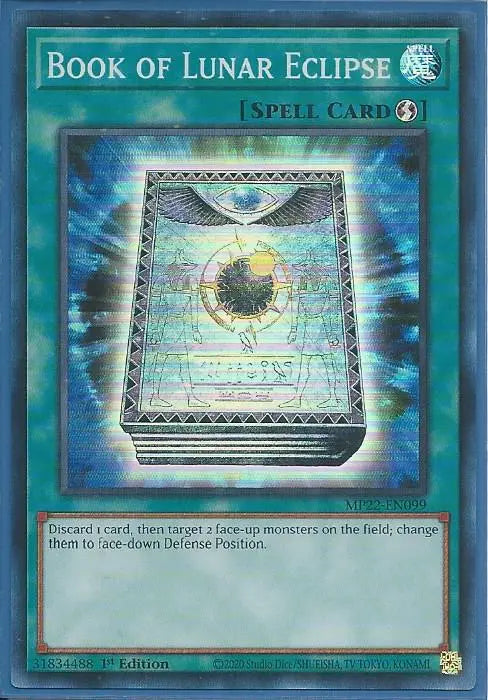 Yugioh - Book of Lunar Eclipse *Super Rare* MP22-EN099 (NM/M)