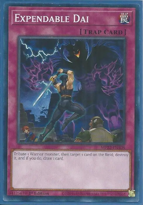 Yugioh - Expendable Dai *Common* MP22-EN108 (NM/M)