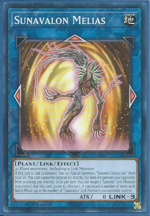 Yugioh - Sunavalon Melias *Common* MP22-EN115 (NM/M)