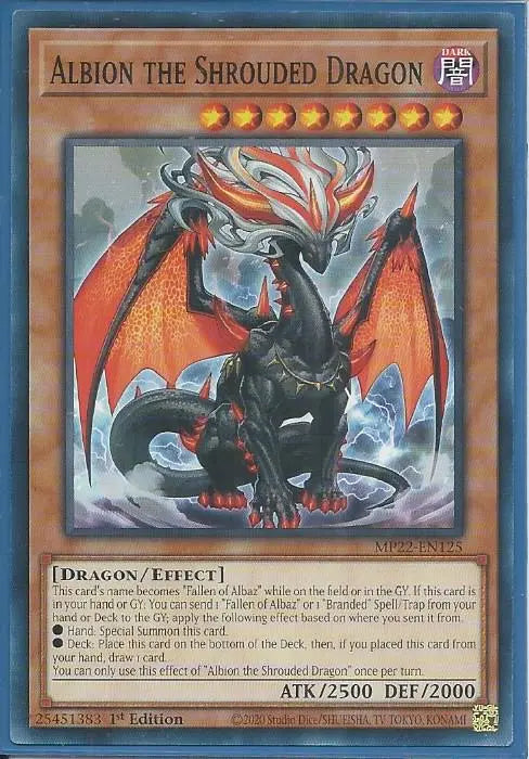 Yugioh - Albion the Shrouded Dragon *Common* MP22-EN125 (NM/M)
