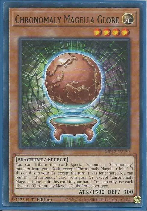 Yugioh - Chronomaly Magella Globe *Common* MP22-EN129 (NM/M)