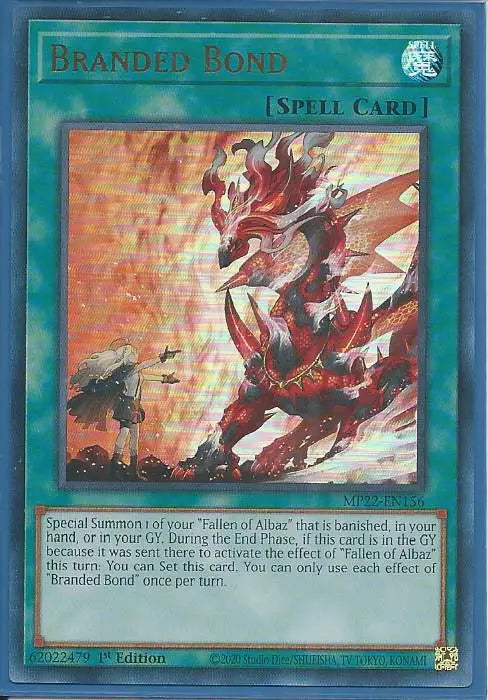 Yugioh - Branded Bond *Ultra Rare* MP22-EN156 (NM/M)