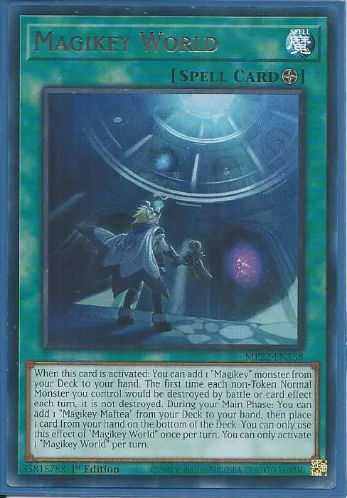 Yugioh - Magikey World *Rare* MP22-EN158 (NM)