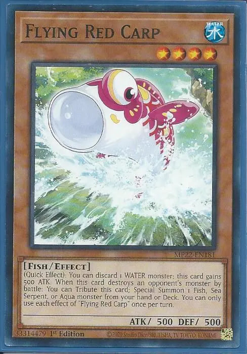 Yugioh - Flying Red Carp *Common* MP22-EN181 (NM/M)