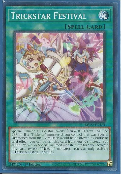 Yugioh - Trickstar Festival *Common* MP22-EN184 (NM/M)
