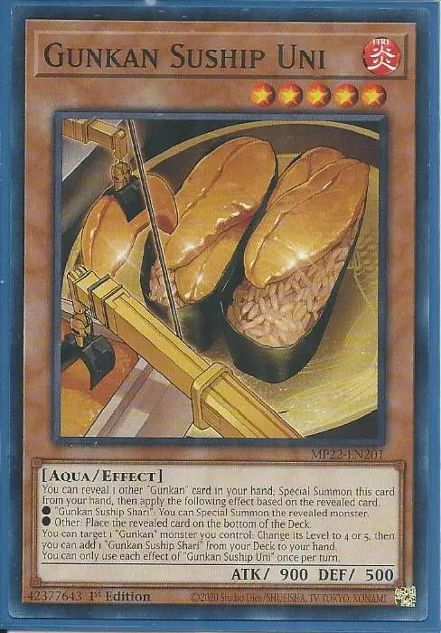 Yugioh - Gunkan Suship Uni *Common* MP22-EN201 (NM/M)