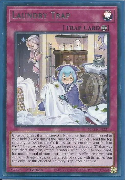 Yugioh - Laundry Trap *Rare* MP22-EN231 (NM)
