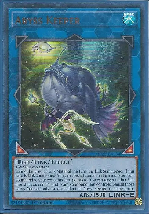 Yugioh - Abyss Keeper *Ultra Rare* MP22-EN234 (NM/M)