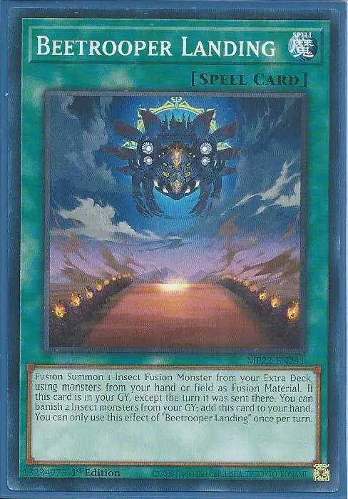 Yugioh - Beetrooper Landing *Common* MP22-EN241 (NM/M)