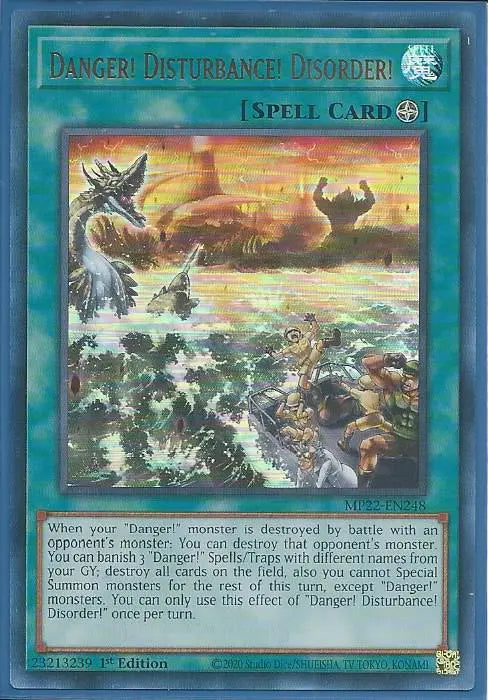 Yugioh - Danger! Disturbance! Disorder! *Ultra Rare* MP22-EN248 (NM/M)