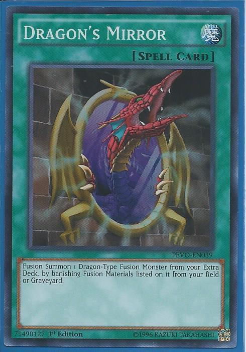 Yugioh - Dragon’s Mirror *Super Rare* PEVO-EN039 (NM)