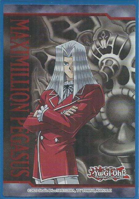 Yugioh - Maximillion Pegasus Art Token *Holographic* LDS1 (NM)
