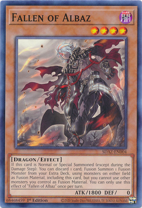 Yugioh - Fallen of Albaz *Common* SDAZ-EN004 (NM/M)