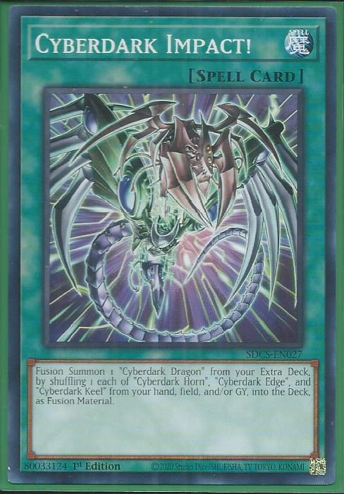 Yugioh - Cyberdark Impact *Common* SDCS-EN027 (NM/M)