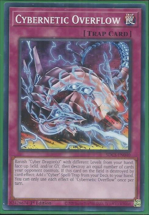 Yugioh - Cybernetic Overflow *Common* SDCS-EN040 (NM/M)