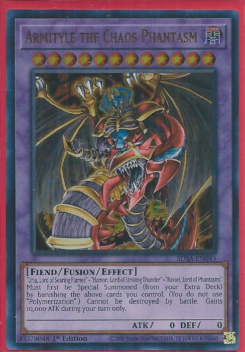 Yugioh - Armityle the Chaos Phantasm *Ultra Rare* SDSA-EN045 (NM)
