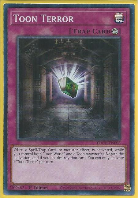 Yugioh - Toon Terror *Super Rare* TOCH-EN005 (NM)