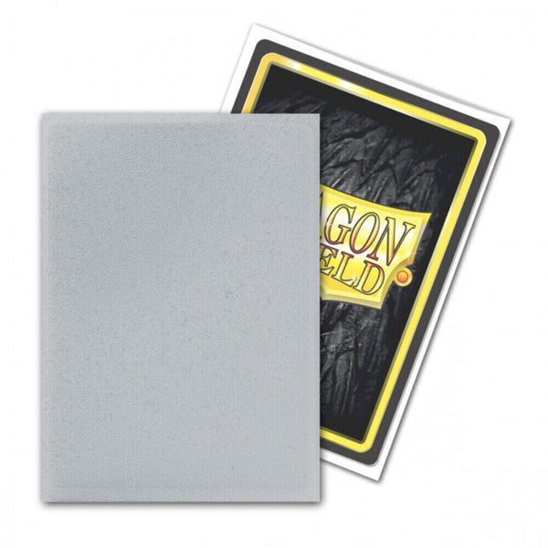 Dragon Shield Sleeves - Silver Matte Sleeves Non Glare Box 100ct