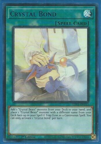 Yugioh - Crystal Bond *Blue Ultra Rare* LDS1-EN112 (NM/M)