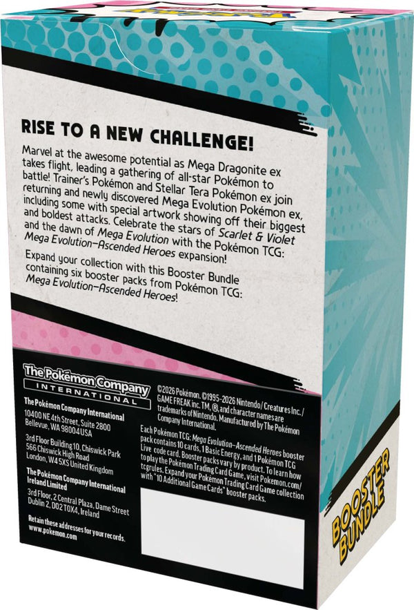 Pokemon - Ascended Heroes Booster Bundle (ME2.5)