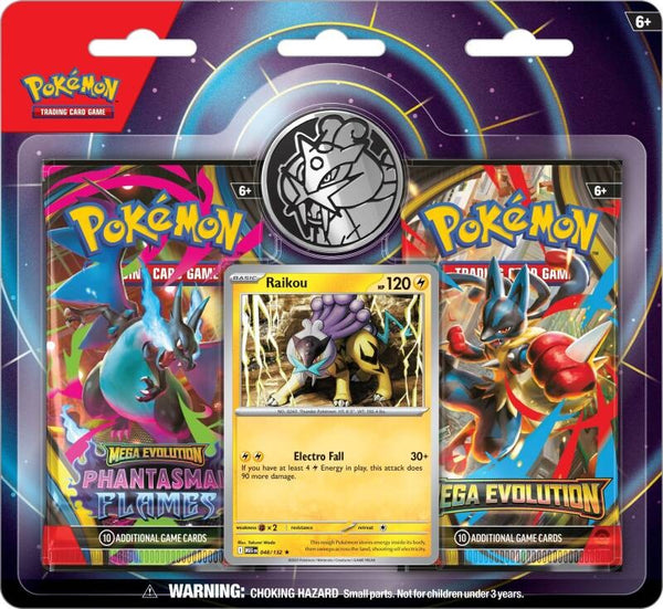 Pokemon - Raikou 2-Pack Blister