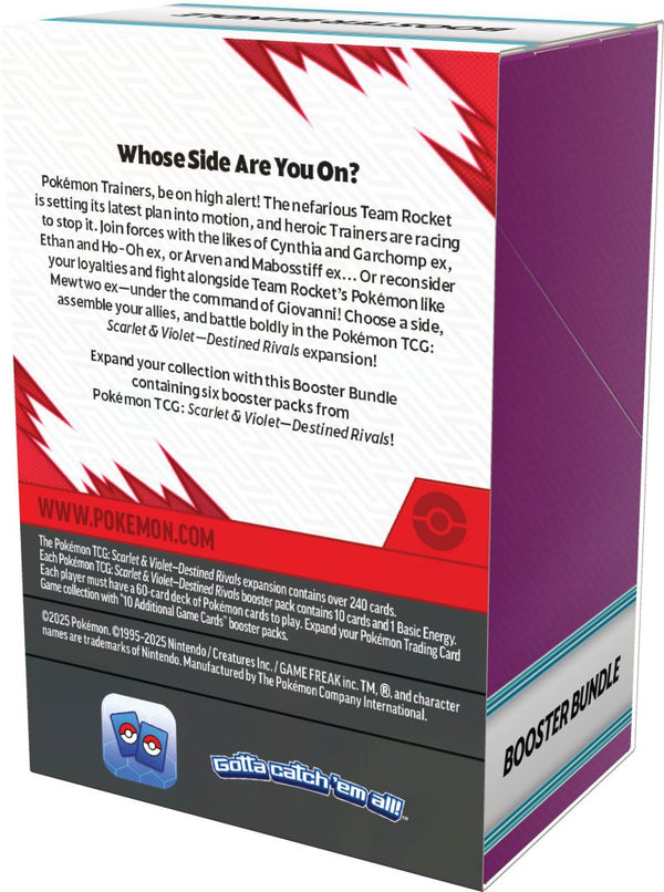 Pokémon - Destined Rivals Booster Bundle (SV10)