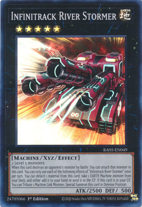 Yugioh - Infinitrack River Stormer *Select Rarity* RA05-EN049 (NM)