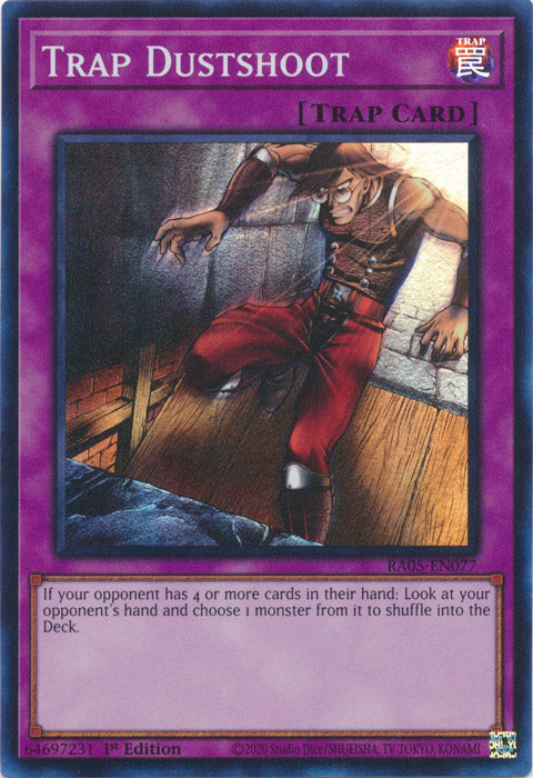 Yugioh - Trap Dustshoot *Select Rarity* RA05-EN077 (NM)