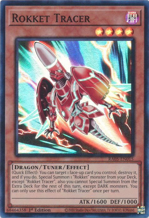 Yugioh - Rokket Tracer *Select Rarity* RA05-EN015 (NM)