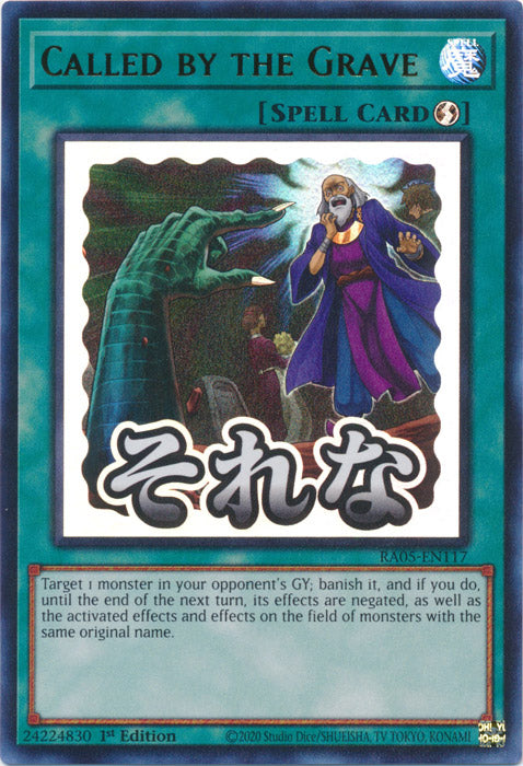 Yugioh - Called by the Grave *Select Rarity* RA05-EN117 (NM)